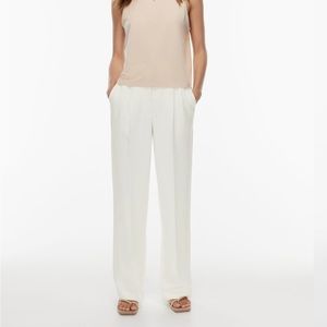Aritzia Effortless Pant - Regular White size 0